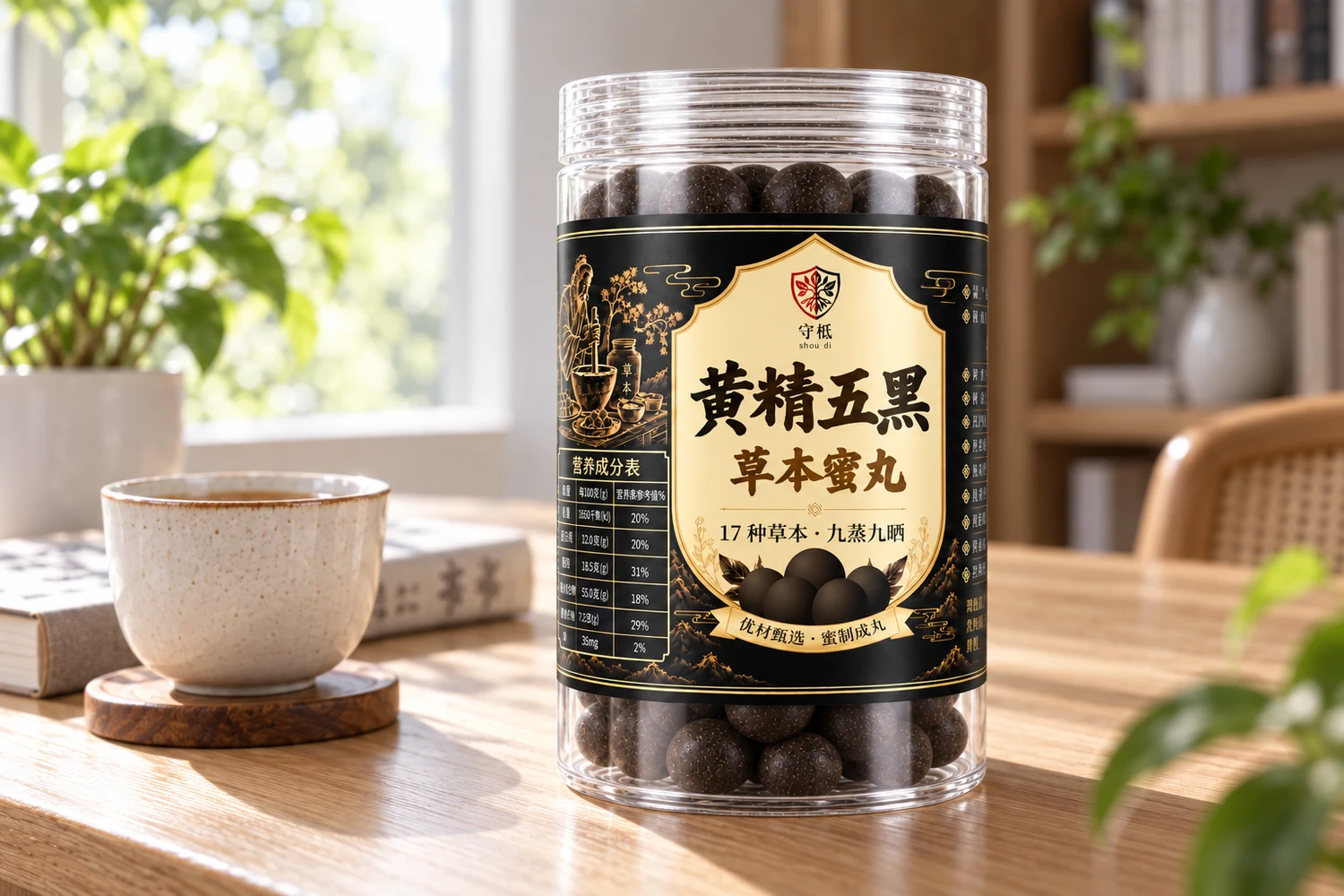 草本蜜丸系列包装设计预览